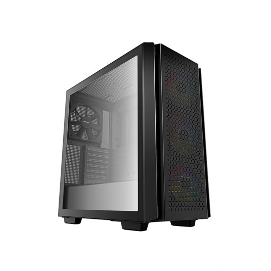  Deepcool MID TOWER CASE CG540  Side window, Black, Mid-Tower, Power supply included No 