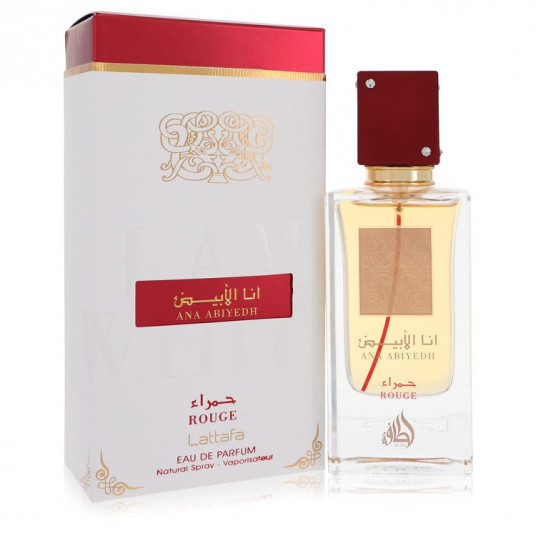  Lattafa Ana Abiyedh I Am White Rouge Eau De Parfum Spray  Unisex  60 ml for Women 
