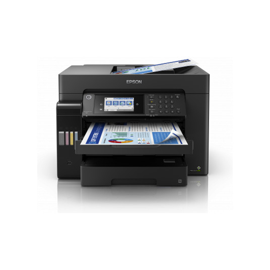 Epson EcoTank L15150 spalvotas, rašalinis, daugiafunkcis spausdintuvas, A3+, Wi-Fi, juodas