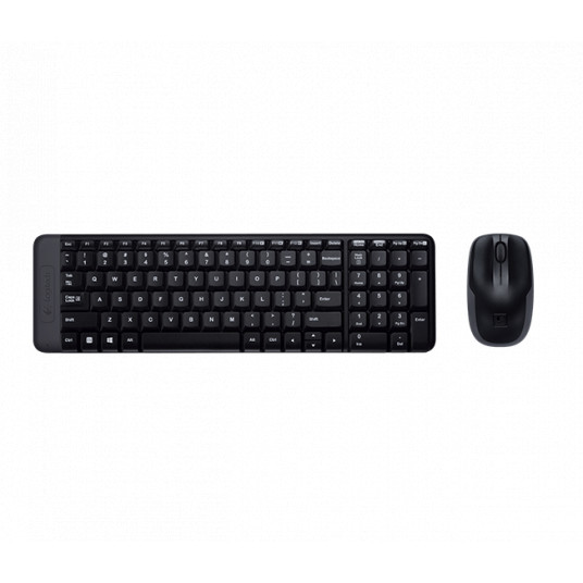 Belaidė klaviatūra ir pelė Logitech MK220 INT (ENG)