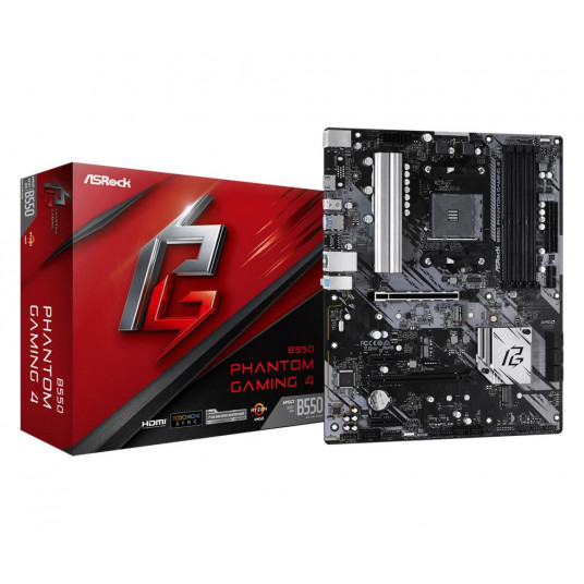 MB AMD B550 SAM4 ATX / B550 PHANTOM GAMING 4 ASROCK