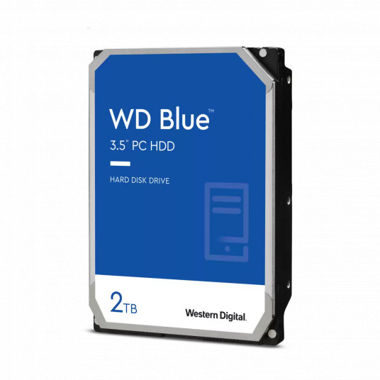 „Western Digital“ kietasis diskas mėlynas WD20EZBX 7200 RPM, 3,5 colio, 2000 GB