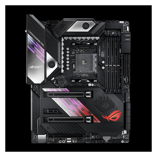 Asus ROG Crosshair VIII Formula Procesorių šeima AMD, Procesoriaus lizdas AM4, DDR4, 4 atminties lizdai, AMD X mikroschemų rinkinys, ATX