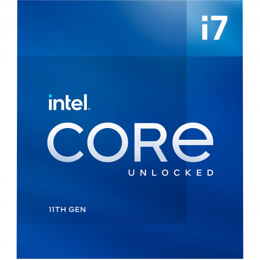 Intel Core i7-11700KF, 8C/16T, 3,60-5,00 GHz, dėžutėje be aušintuvo