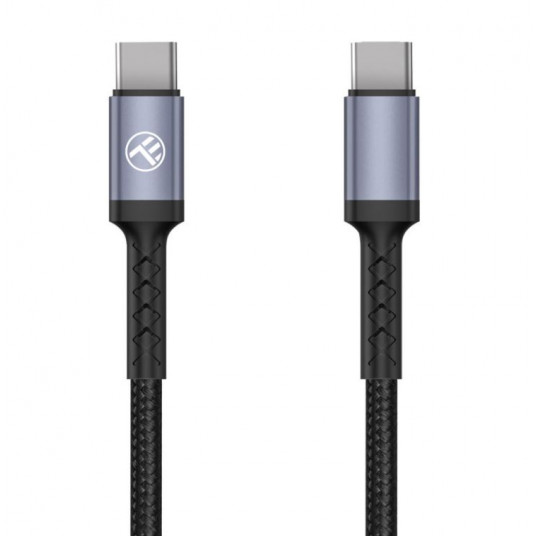 Tellur Type-C Į Type-C laidas 3A, 60W, 1m juodas