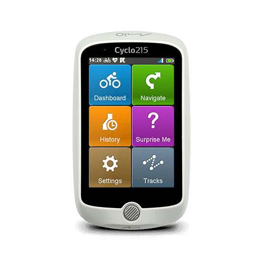 Mio Cyclo 215 8.9 cm (3.5"); 320 x 480, GPS (satellite), Maps included