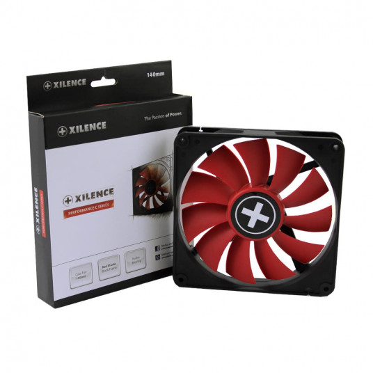 DĖSTO VENTILIATORIUS 140MM BIG4PIN/12V XF050 XILENCE