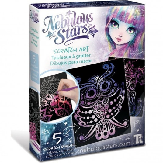NEBULOUS STARS rinkinys Scratch and Sketch, 11014