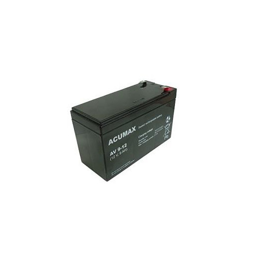 AKUMULIATORIUS 12V 9AH VRLA/AV9-12 T2 ACUMAX EMU