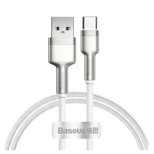 KABELAS USB Į USB-C 2M/BALTAS CAKF000202 BASEUS