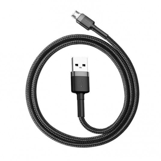 CABLE MICROUSB TO USB 1M/GRAY/BLACK CAMKLF-BG1 BASEUS