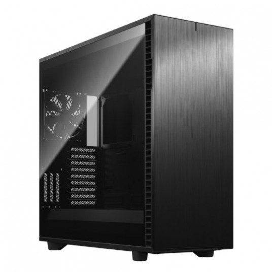Fractal Design Define 7 XL TG Tamsus Atspalvis Šoninis langas, Juodas, E-ATX, Maitinimo šaltinis Ne