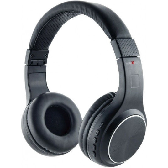 Gembird Bluetooth stereo ausinės "Warszawa" BHP-WAW galvos juosta / ant ausies, Bluetooth, juoda, belaidė