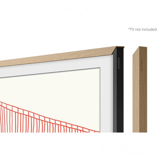 55" frame teak