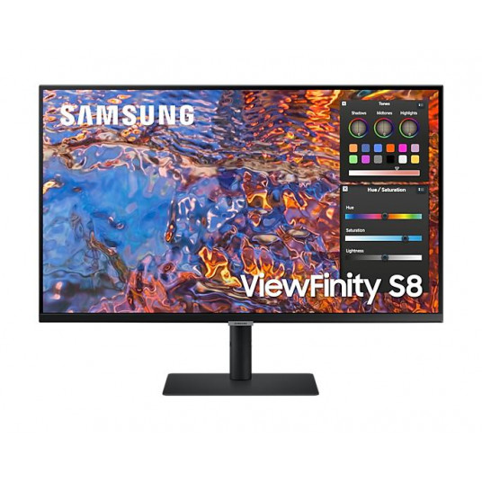  LCD Monitor|SAMSUNG|S32B800PXU|32"|Panel IPS|3840x2160|16:9|60Hz|5 ms|Pivot|Height adjustable|Tilt|Colour Black|LS32B800PXUXEN 