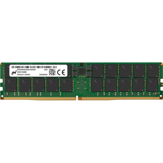 Serverio atminties modulis|MICRON|DDR5|32GB|RDIMM|4800 MHz|CL 40|1,1 V|MTC40F2046S1RC48BA1R