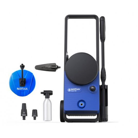 Nilfisk Core 130-6 PowerControl - HOME EU slėginis plautuvas Vertikaliai Elektrinis 462 l/h Juoda, Mėlyna