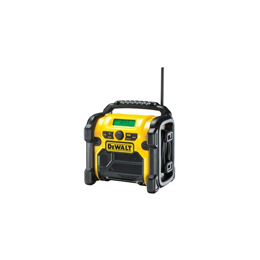 DEWALT DCR019-QW radijo imtuvas Worksite Juoda, Geltona