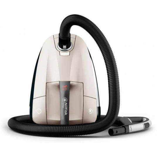 Huveris Nilfisk Elite CHCO14P10A1 Comfort cilindrinis dulkių siurblys 3,6 l 650 W Dulkių maišelis šampanas