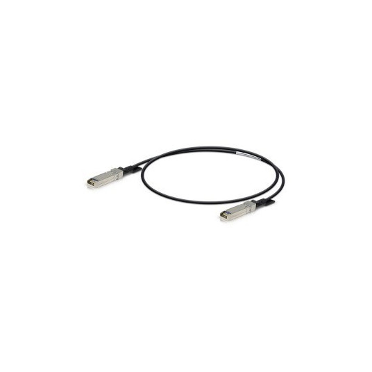 Ubiquiti UniFi SFP + kabelis, 1m, DAC, 10Gbps, juodas UDC-1 / UBI-UDC-1