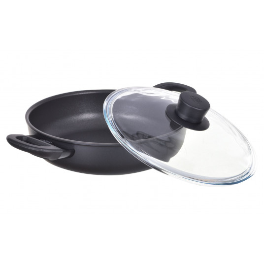 BALLARINI Avola gili keptuvė su 2 rankenomis, titano spalvos, 24 cm 75002-922-0