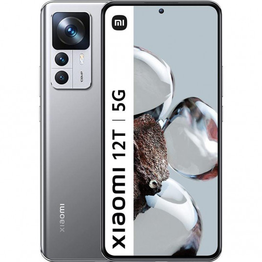 Išmanusis telefonas Xiaomi 12T 5G 128GB Dual-Sim Silver