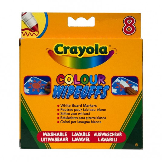 CRAYOLA Flomasteriai, 8 vnt.