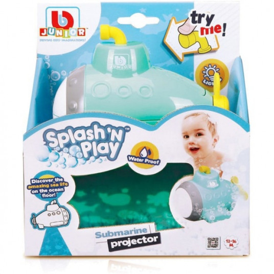 BB JUNIOR vonios žaislas Splash 'N Play povandeninis projektorius, 16-89001