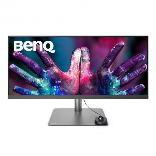  Benq USB-C Designer Monitor PD3420Q 34 ", IPS, WQHD, 3440 x 1440, 21:9, 5 ms, 350 cd/m², Black, 60 Hz, HDMI ports quantity 2 