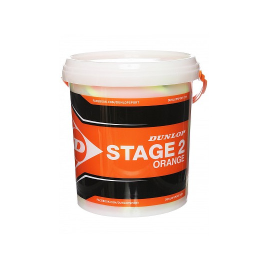Teniso kamuoliukai Dunlop STAGE 2 ORANGE 60-bucket ITF