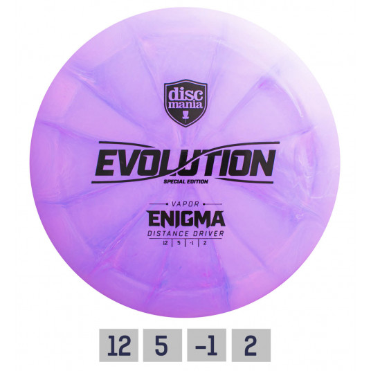 Diskgolfo diskas Distance Driver NEO ENIGMA Evolution Pink