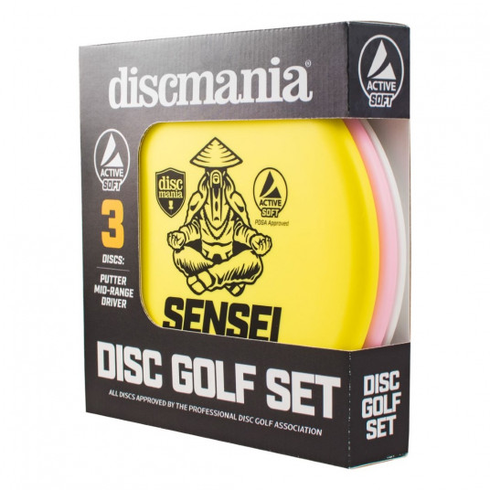 Diskgolfo diskų rinkinys Active 3 Soft DisckSet