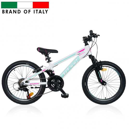 Vaikiškas dviratis STUCCHI 20" MTB WL302 21V WHITE