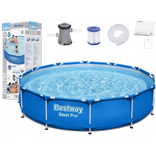 Baseinas Bestway "Steel Pro", 366x76