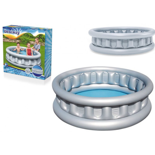 Pripučiamas baseinas Bestway 152x43, pilkas