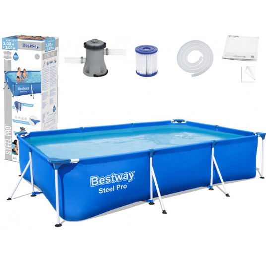 Baseinas - Bestway Steel Pro, 300x201x66