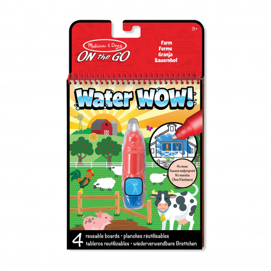 MELISSA & DOUG Piešimo vandeniu rinkinys „Ūkis“