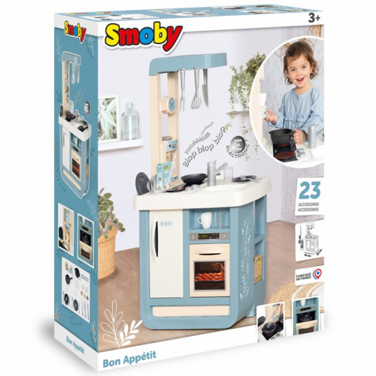 SMOBY virtuvė Bon Appetit, mėlyna