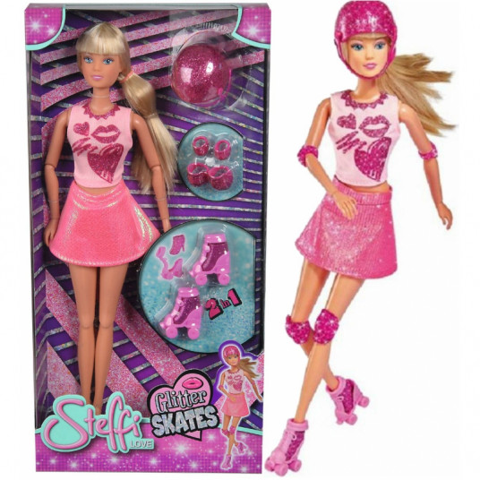 Lėlė Steffi Love su riedučiais