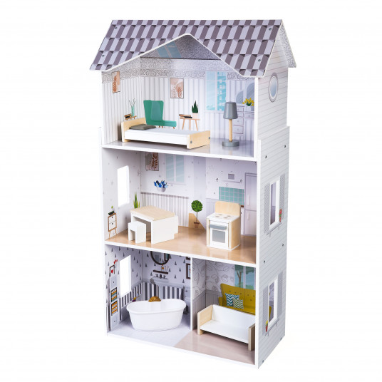 ECOTOYS lėlių namelis Grace Residence