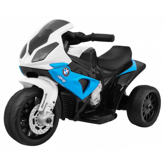 Vaikiškas triratis motociklas BMW S1000 RR MINI, mėlynas