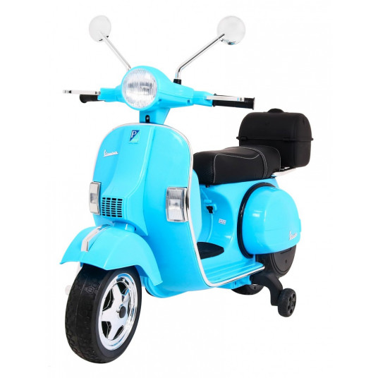 Elektrinis motoroleris Vespa, mėlynas