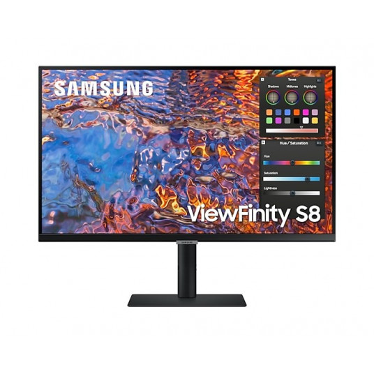  Samsung LS27B800PXU 68,6 cm (27") 3840 x 2160 pikseliai 4K Ultra HD IPS Juoda 