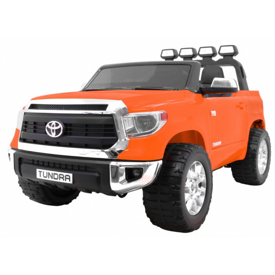 Dvivietis elektromobilis Toyota Tundra, oranžinis