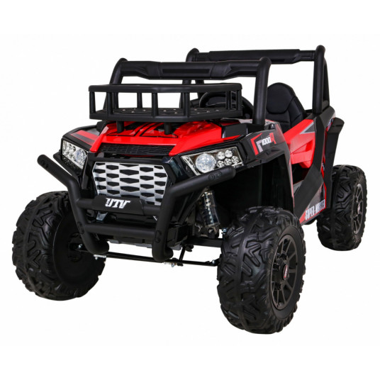 Dvivietis elektromobilis Buggy UTV, raudonas