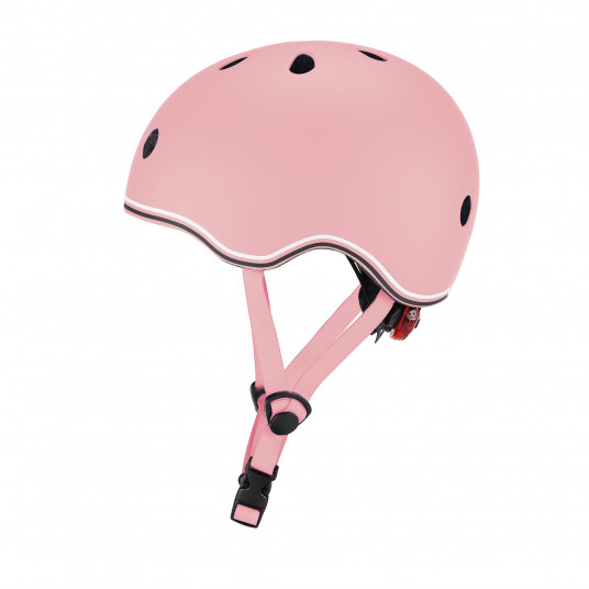 GLOBBER šalmas Go Up Lights, XXS/XS (45-51cm), pastelinis rožinis, 506-210