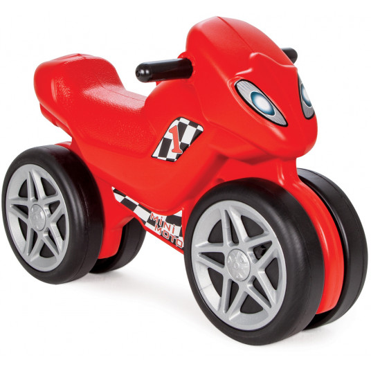 Paspiriamas motociklas Mini Moto, raudonas