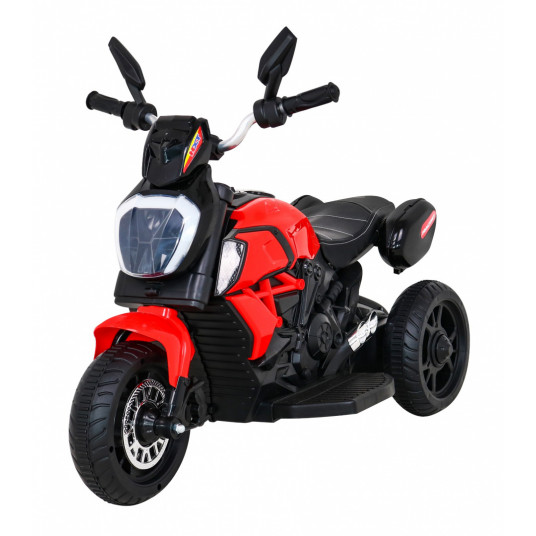 Elektrinis motociklas Fast Tourist, raudonas