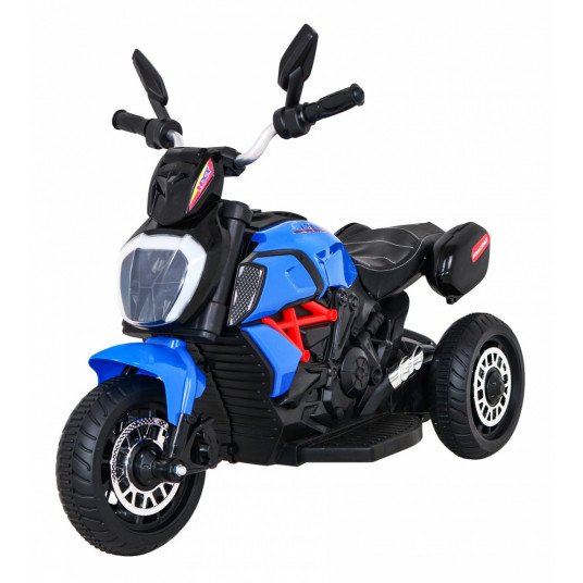 Elektrinis motociklas Fast Tourist, mėlynas