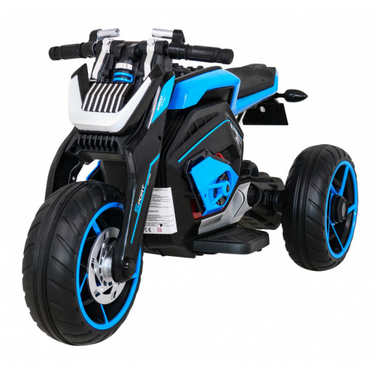 Elektrinis triratis motociklas Future Motor, mėlynas
